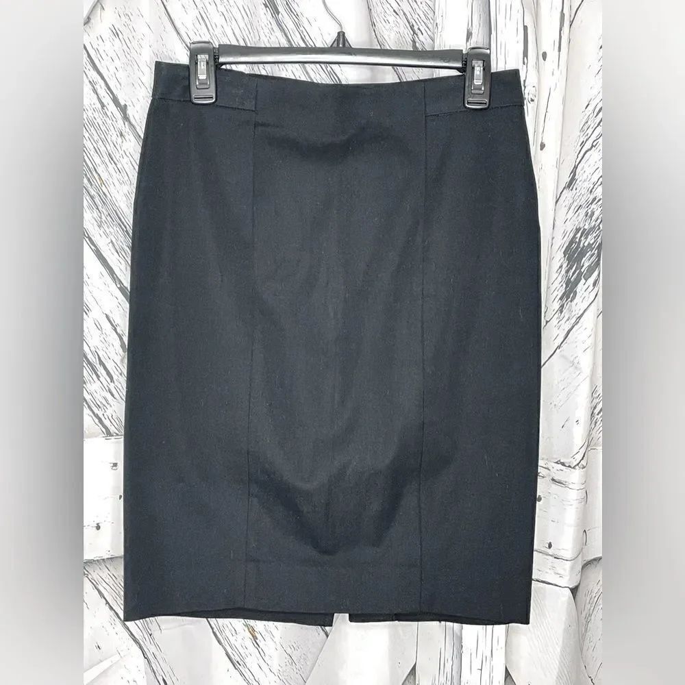 Gap Pencil Skirt Black Stretch 2